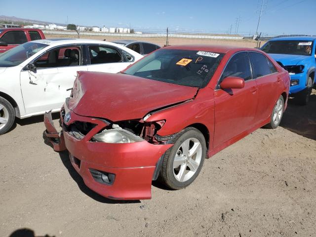 4T1BF3EKXBU671895 - 2011 TOYOTA CAMRY BASE RED photo 1