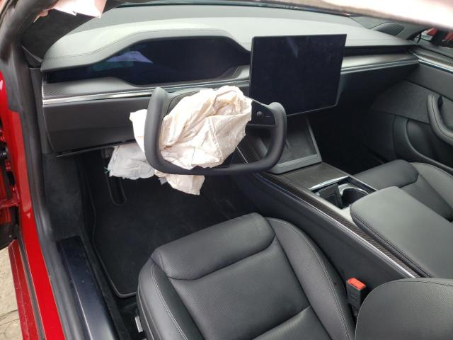 5YJSA1E66MF441650 - 2021 TESLA MODEL S Կարմիր լուսանկար 8