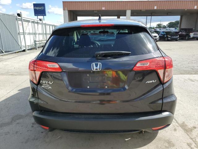 3CZRU6H54JG710816 - 2018 HONDA HR-V EX BLACK photo 6