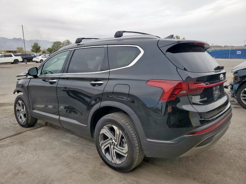 5NMS2DAJ2PH583859 - 2023 HYUNDAI SANTA FE SEL Черный фото 2