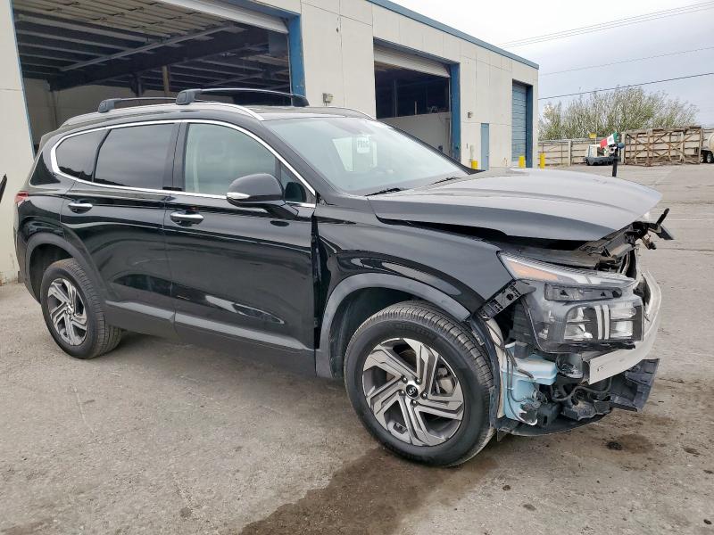 5NMS2DAJ2PH583859 - 2023 HYUNDAI SANTA FE SEL Черный фото 4