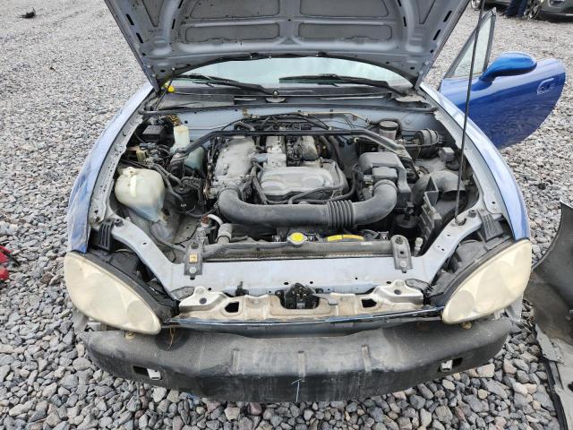 JM1NB353730312129 - 2003 MAZDA MX-5 MIATA BASE BLUE photo 11