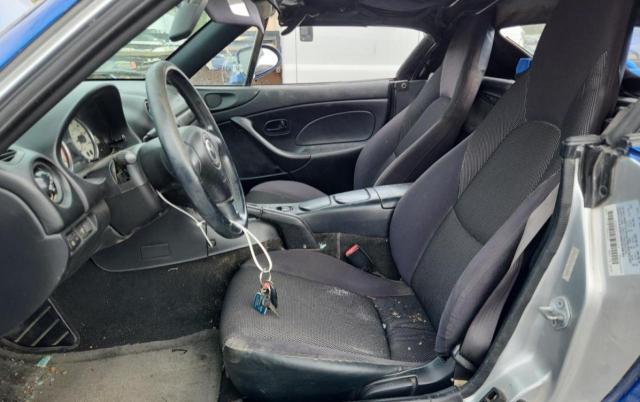 JM1NB353730312129 - 2003 MAZDA MX-5 MIATA BASE BLUE photo 7