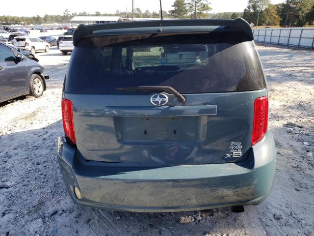 JTLKE50E981030899 - 2008 TOYOTA SCION XB TEAL photo 6