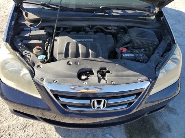 5FNRL384X6B108109 - 2006 HONDA ODYSSEY EX أزرق صورة 12