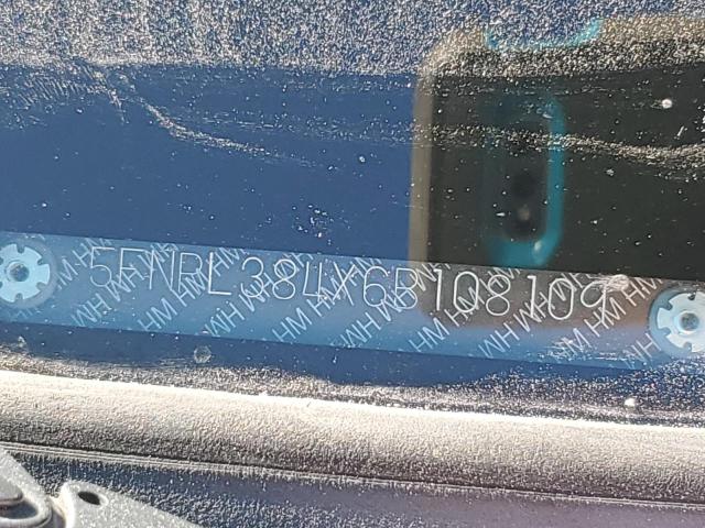 5FNRL384X6B108109 - 2006 HONDA ODYSSEY EX أزرق صورة 14