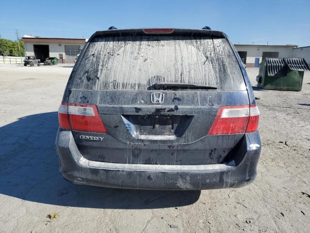 5FNRL384X6B108109 - 2006 HONDA ODYSSEY EX أزرق صورة 6