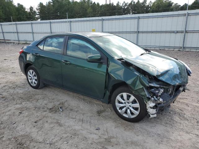 2T1BURHE6EC047595 - 2014 TOYOTA COROLLA L GREEN photo 4