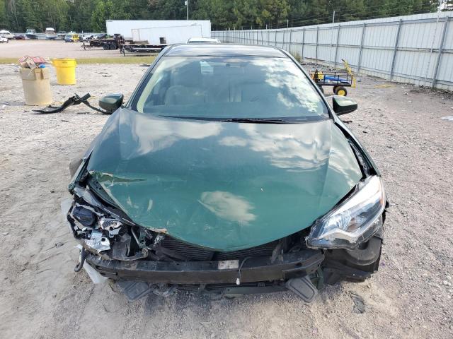 2T1BURHE6EC047595 - 2014 TOYOTA COROLLA L GREEN photo 5