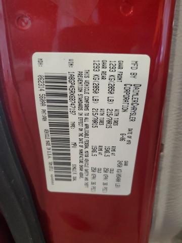 1A8GP45RX6B747197 - 2006 CHRYSLER TOWN & COU RED photo 13