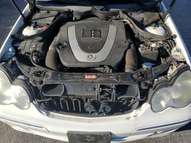 WDBRF92H86F810834 - 2006 MERCEDES-BENZ C 280 4MATIC WHITE photo 11