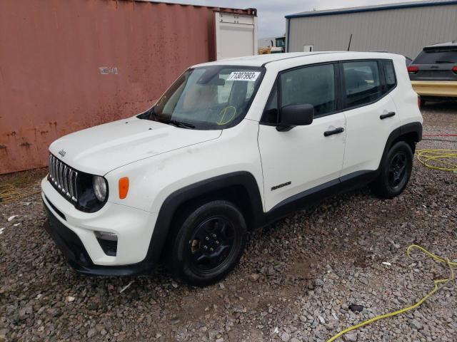 ZACNJCAB3MPM50663 - 2021 JEEP RENEGADE SPORT WHITE photo 1