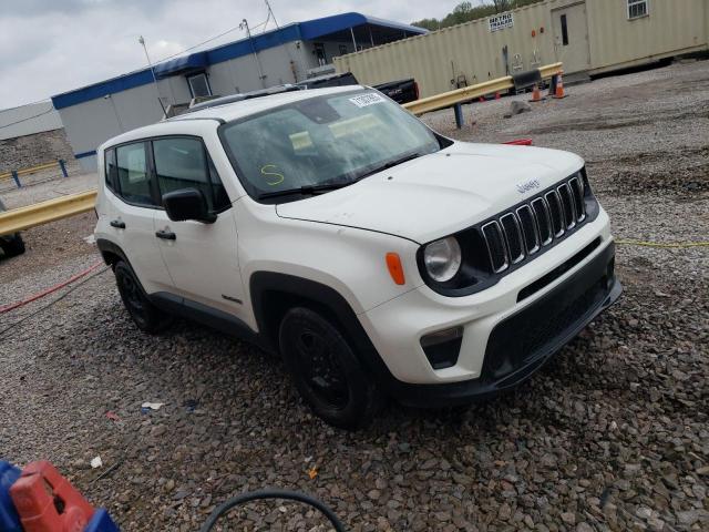 ZACNJCAB3MPM50663 - 2021 JEEP RENEGADE SPORT WHITE photo 4