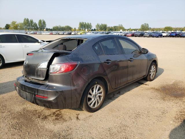 JM1BL1UFXD1802592 - 2013 MAZDA 3 I GRAY photo 3