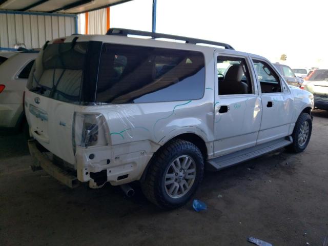 1FMJK1J54EEF39046 - 2014 FORD EXPEDITION EL XLT WHITE photo 3