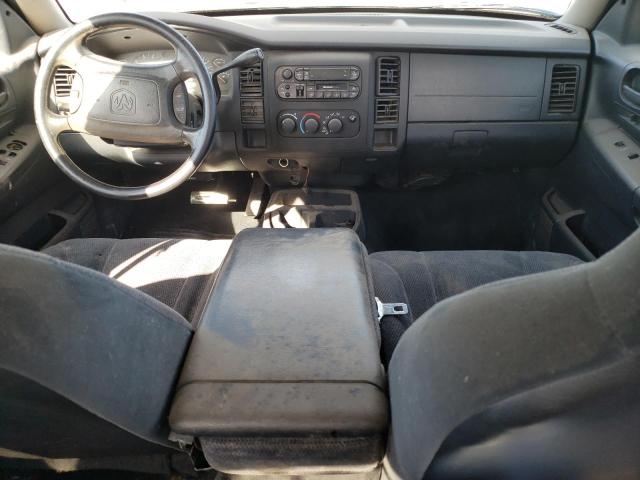 1B7GL2AN11S176539 - 2001 DODGE DAKOTA QUAD GRAY photo 8