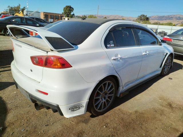 JA3AW56V38U051210 - 2008 MITSUBISHI LANCER EVOLUTION MR WHITE photo 3