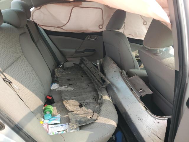 19XFB2F58FE115318 - 2015 HONDA CIVIC LX SILVER photo 10