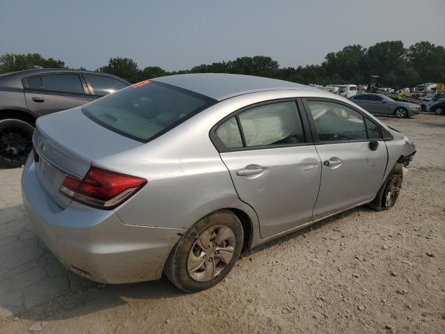 19XFB2F58FE115318 - 2015 HONDA CIVIC LX SILVER photo 3