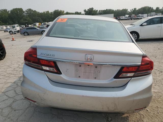 19XFB2F58FE115318 - 2015 HONDA CIVIC LX SILVER photo 6