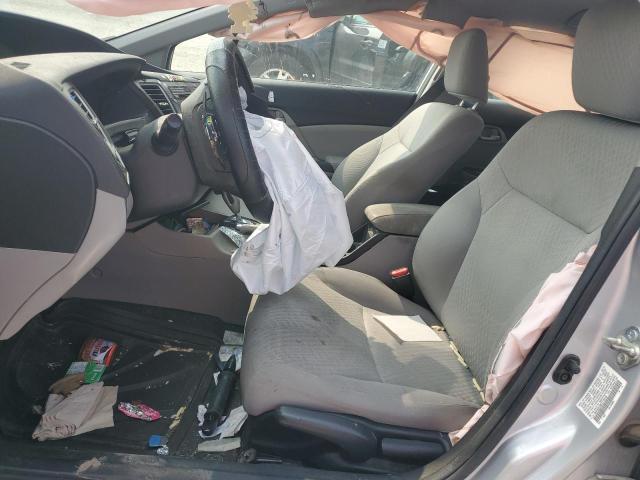19XFB2F58FE115318 - 2015 HONDA CIVIC LX SILVER photo 7