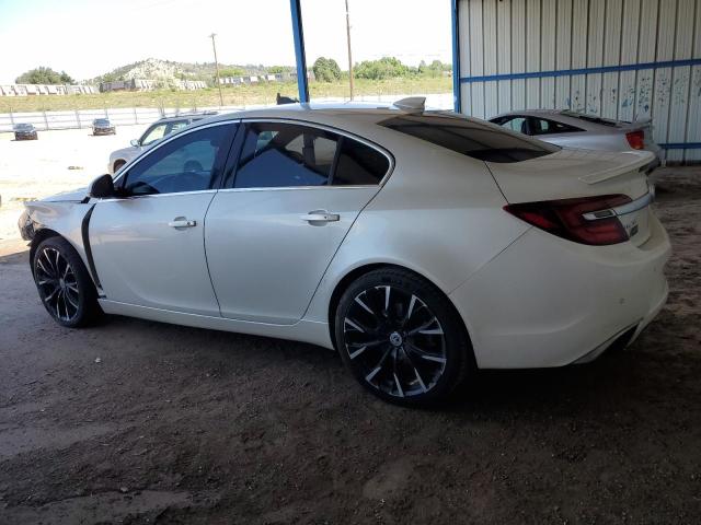 2G4GT5GX5F9197358 - 2015 BUICK REGAL GS WHITE photo 2
