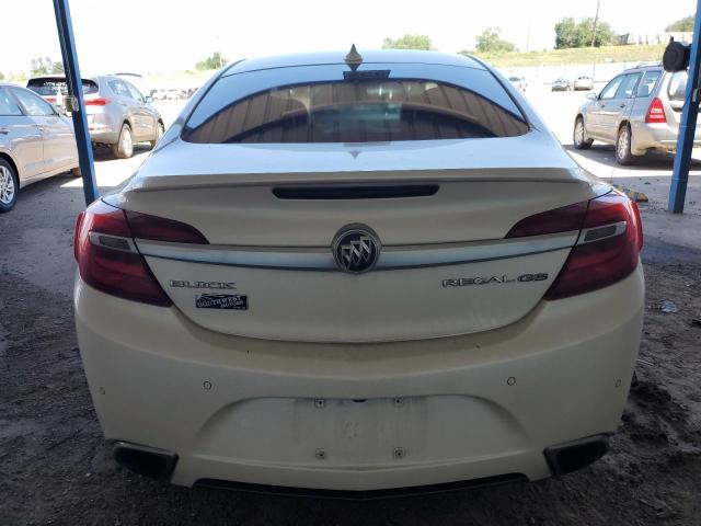 2G4GT5GX5F9197358 - 2015 BUICK REGAL GS WHITE photo 6