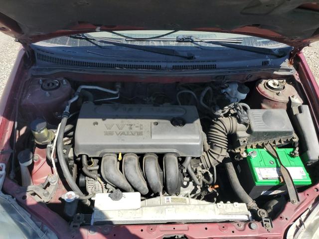 1NXBR32E27Z806736 - 2007 TOYOTA COROLLA CE RED photo 11