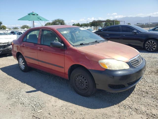 1NXBR32E27Z806736 - 2007 TOYOTA COROLLA CE RED photo 4