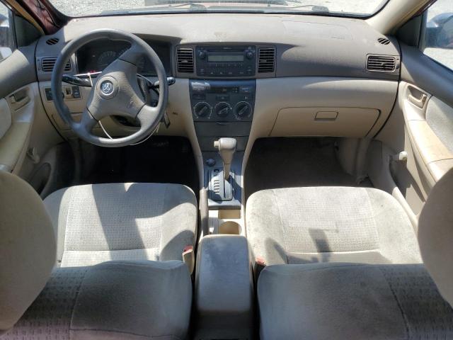 1NXBR32E27Z806736 - 2007 TOYOTA COROLLA CE RED photo 8