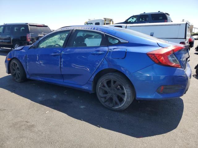 19XFC2F81ME202921 - 2021 HONDA CIVIC SPORT BLUE photo 2
