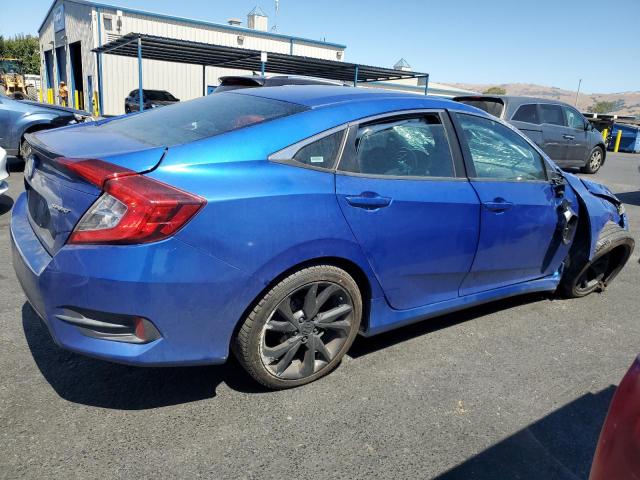 19XFC2F81ME202921 - 2021 HONDA CIVIC SPORT BLUE photo 3