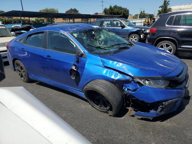 19XFC2F81ME202921 - 2021 HONDA CIVIC SPORT BLUE photo 4