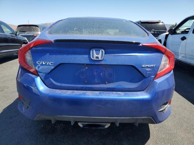 19XFC2F81ME202921 - 2021 HONDA CIVIC SPORT BLUE photo 6
