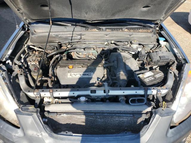 JHLRD78815C050459 - 2005 HONDA CR-V EX SILVER photo 11
