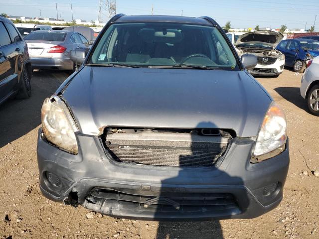 JHLRD78815C050459 - 2005 HONDA CR-V EX SILVER photo 5
