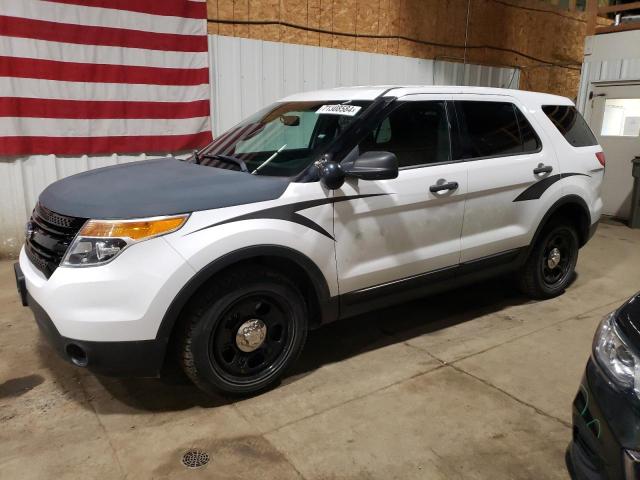 1FM5K8AR6DGA34092 - 2013 FORD EXPLORER POLICE INTERCEPTOR 白色 照片 1
