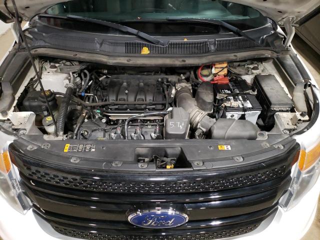 1FM5K8AR6DGA34092 - 2013 FORD EXPLORER POLICE INTERCEPTOR 白色 照片 12