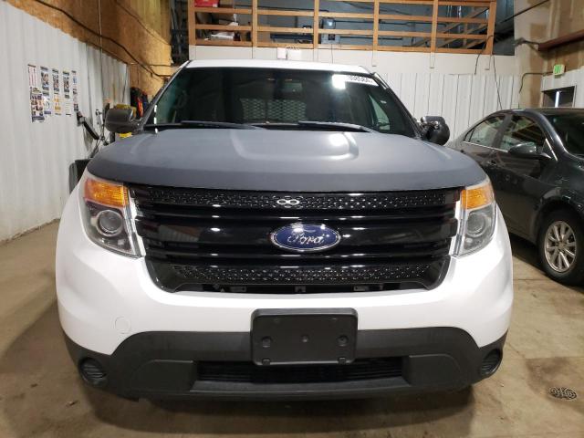 1FM5K8AR6DGA34092 - 2013 FORD EXPLORER POLICE INTERCEPTOR 白色 照片 5