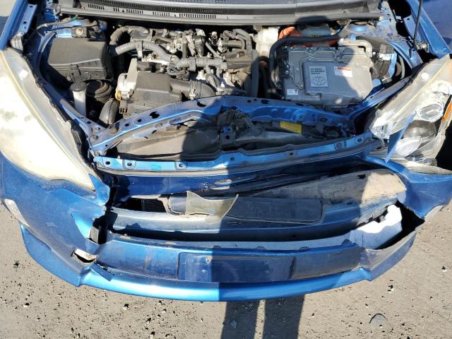 JTDKDTB38C1511430 - 2012 TOYOTA PRIUS C 蓝色 照片 11