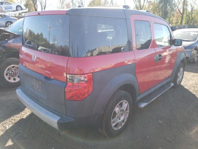 5J6YH28376L022956 - 2006 HONDA ELEMENT LX RED photo 3