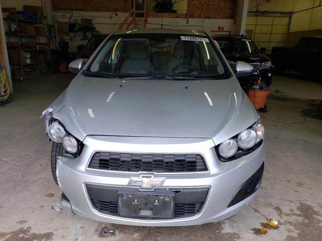 1G1JB5SH4C4212002 - 2012 CHEVROLET SONIC LS SILVER photo 5