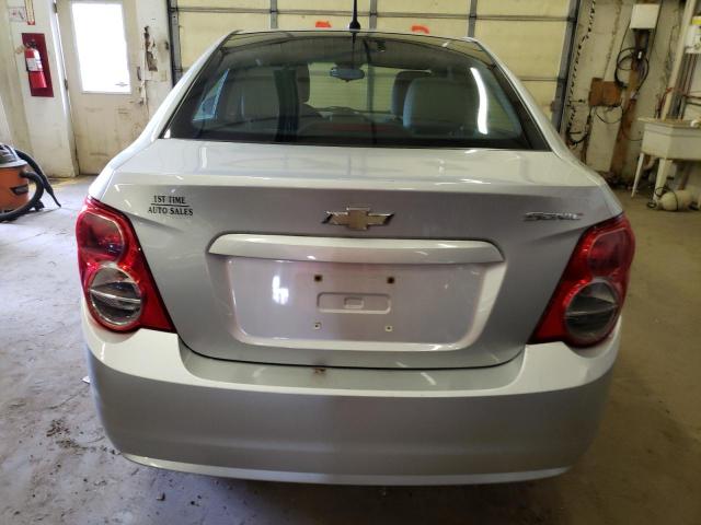 1G1JB5SH4C4212002 - 2012 CHEVROLET SONIC LS SILVER photo 6