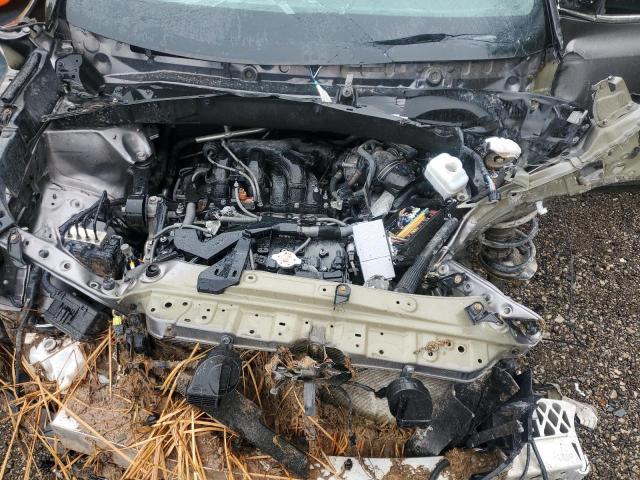 5TDJZRFH3KS591274 - 2019 TOYOTA HIGHLANDER SE ნაცრისფერი ფოტო 12