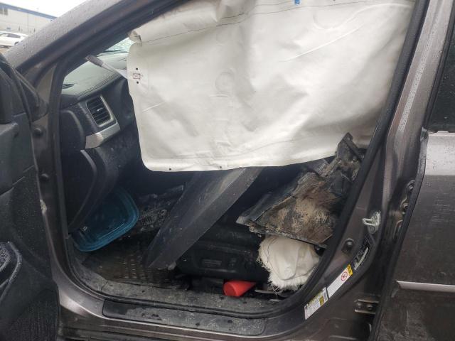 5TDJZRFH3KS591274 - 2019 TOYOTA HIGHLANDER SE ნაცრისფერი ფოტო 7