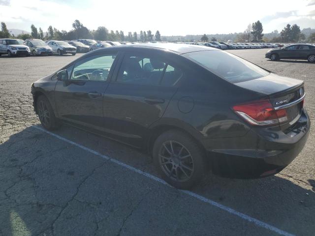 19XFB2F57DE213625 - 2013 HONDA CIVIC LX 黑色 照片 2