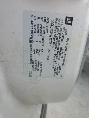 1GCEC19X99Z157957 - 2009 CHEVROLET SILVERADO C1500 TAN photo 12