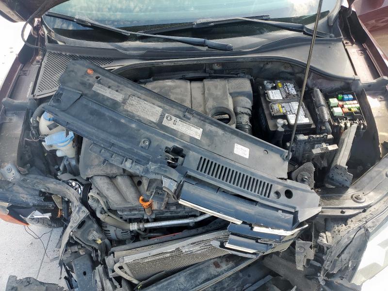 1VWAP7A3XCC020404 - 2012 VOLKSWAGEN PASSAT S BURGUNDY photo 11