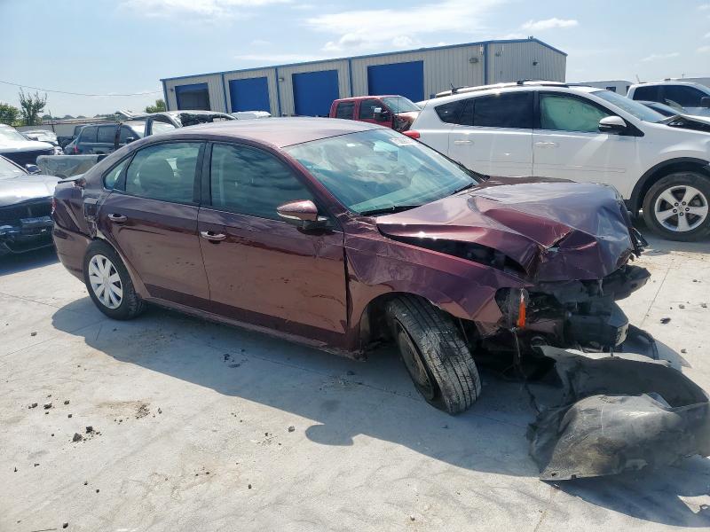 1VWAP7A3XCC020404 - 2012 VOLKSWAGEN PASSAT S BURGUNDY photo 4