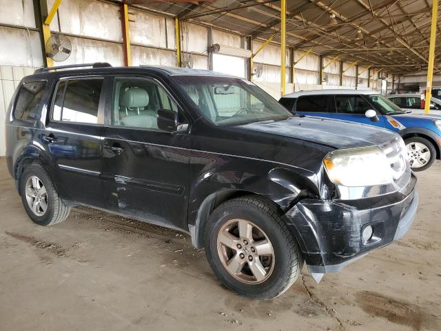 5FNYF48639B024275 - 2009 HONDA PILOT EXL შავი ფოტო 4